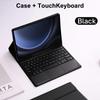 Чехол для Samsung Galaxy Tab S9 FE 10,9 дюйма, Съемный чехол-клавиатура Bluetooth для Samsung Tab S9 FE 10,9 дюйма SM-X510/X516B