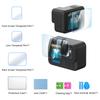 1/2 шт. Защитное стекло для экрана Закаленное стекло Clear Ultra-HD Защитные пленки 9H Твердость Взрывозащищенное для GoPro Hero 13