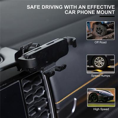 ABGR-Для Ford Ranger 2023 2024 Держатель для телефона на приборную панель Крепление для телефона Кронштейн-подставка Аксессуары