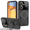 For Xiaomi Redmi 13C Case Armor Shockproof Ring Stand Cover For Poco C65 C 65 PocoC65 Magsafe Magnetic Wireless Charge Cases
