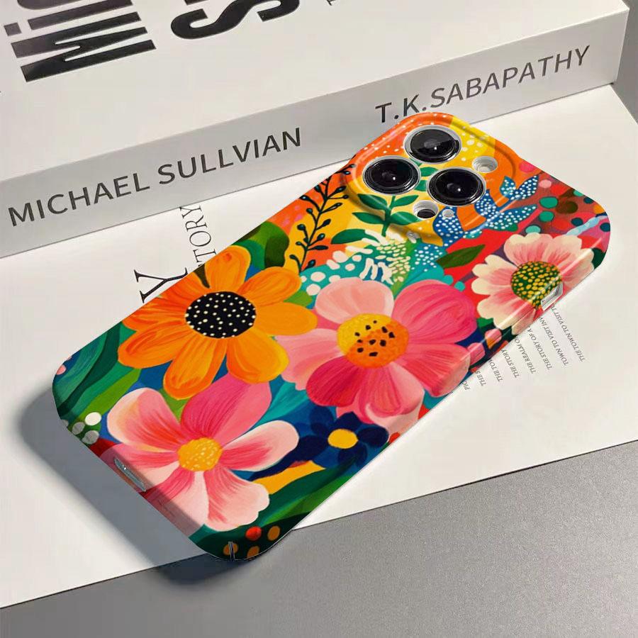 Роскошный Чехол Clmj Swag Цветок для Телефона Oppo Realme C75 C63 C65 C67 C53 C35 C33 C20 C21Y C30S 9 8 Pro Plus 4G 5G Жесткий PC Чехол