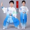 XSZ Gradient Tai Chi & Wushu Performance Suit for Children - Boys & Girls Competition Practice Outfit