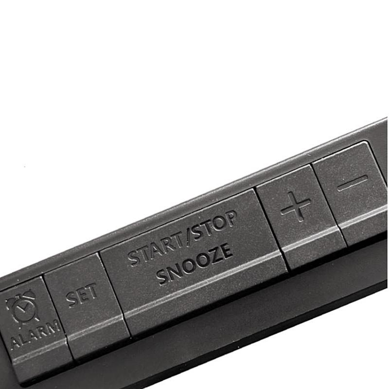 Светодиодный цифровой будильник с питанием от USB, с функциями температуры, даты и двойного будильника