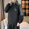 Универсальная куртка свободного покроя с капюшоном премиум-класса, мужская куртка на осень и лето