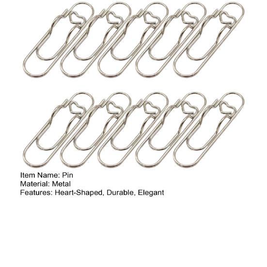 10 шт. Металлические скрепки в форме сердца, Многоцелевой держатель для страниц блокнота для журнала, планера, закладка и скрепка для студентов и профессионалов