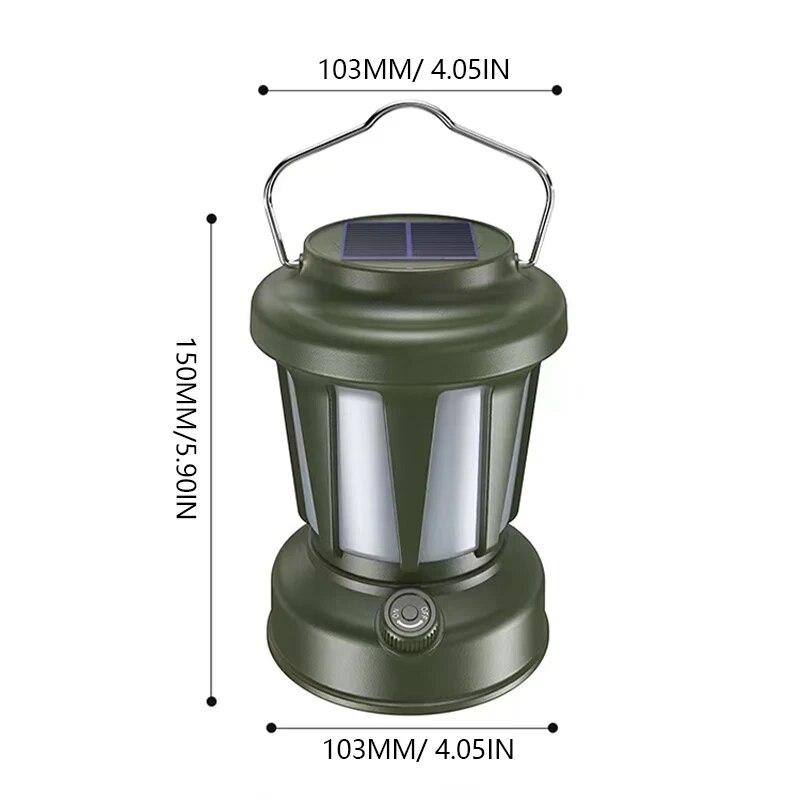 Лампа для кемпинга Ретро-лампы Портативные фонарики Фонарики Лампы для палаток Бесступенчатое затемнение Путешествие Наружное освещение