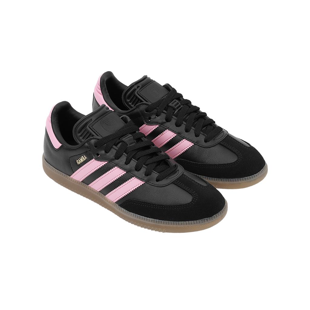 Лионель Месси x adidas Samba Интер Майами CF - Гостевой комплект Мужские кроссовки Черный Основной черный Светло-розовый IH8157