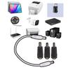 Male To Male 5.5x2.5mm Plug Power Adapter Cable Extension Cable with 4.0x1.7mm 3.5x1.35mm 2.5x0.7mm Plug Adapter