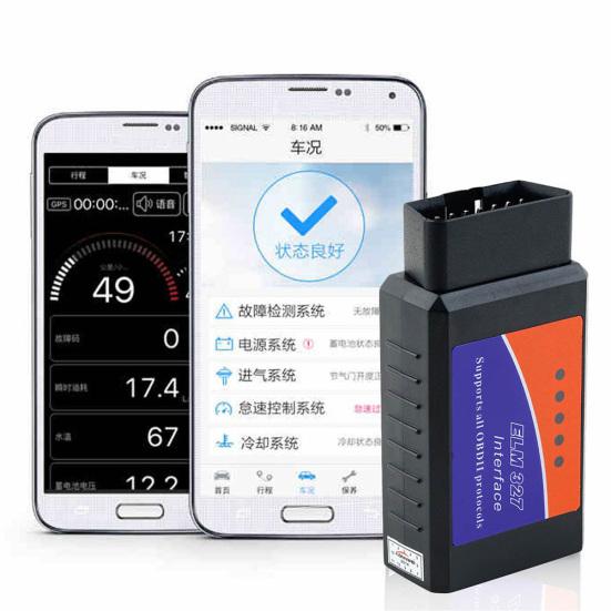 ELM327 OBDII OBD2 Автомобильный диагностический Bluetooth-совместимый инструмент интерфейса автоматического сканера