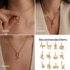 eManco Stainless Steel Star Zodiac Sign 12 Constellation Pendant Accessories for Necklace Women Man Jewelry Gifts