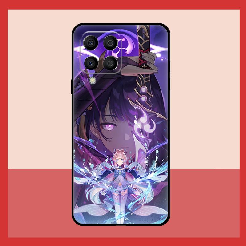 Genshin Impact Raiden Shogun Baal Case For Samsung Galaxy M56 M12 M06 M32 M52 M35 M55 M15 M11 M13 M14 M16 M36 M31 M53 M34 M54