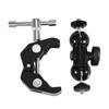 Multi Function Ball Head Adapter Arm Mount with Adjustable Clamp Accessory for Cameras