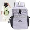 Color Block Large Capacity Backpack Student Schoolbag Women's Outdoor Sports Lightweight Backpack