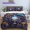 Diamond Embroidery Style Pattern Bedding Quilt Set  Home Decoration  Gift (1 * duvet cover + 2 * pillowcase  without core)