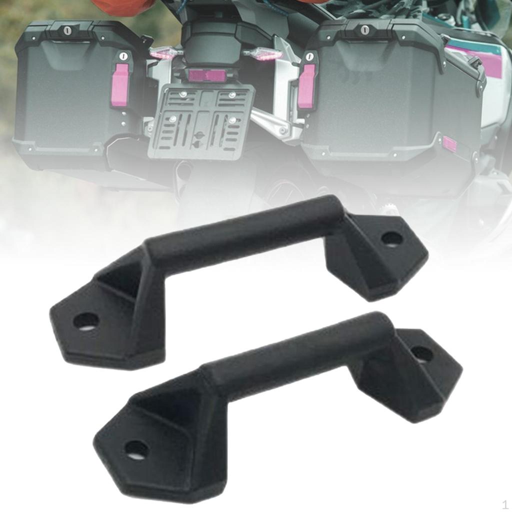 2 Pieces Side Box Hooks Pannier Tie Down Hook Sturdy Spare Parts Motorcycle Toolcase Trunk Bag DIY
