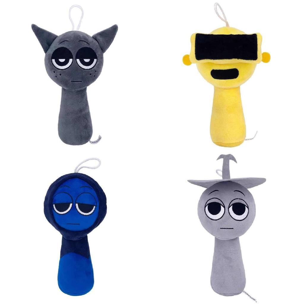Плюшевая игрушка Sprunki Incredibox Мультяшная мягкая кукла Игровая декорация Периферия