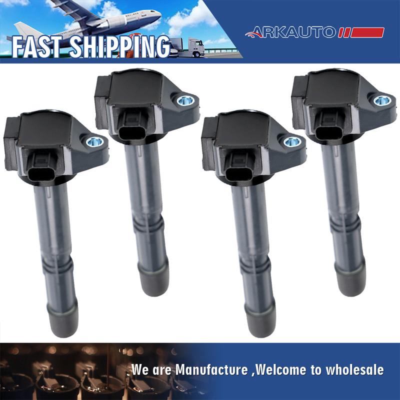 4PCS ARKAUTO Ignition Coil Packs UF712 30520-5A2-A01 099700-212 for HONDA CR-V Accord ACURA ILX TLX 2.4 K24