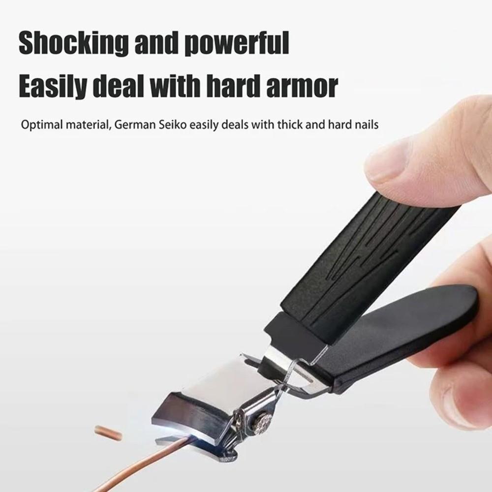 Stainless Steel Nail Clipper Anti-Splash Diagonal Pliers New Toenail Pliers