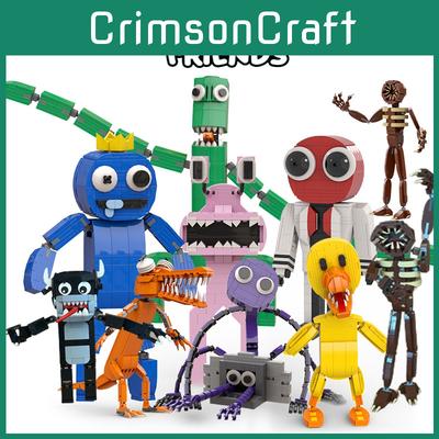 Roblox Радужные друзья Синий Модель строительных блоков Высококачественная Сделай сам Экшн-фигурка