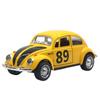 1/32 Scale Beetle Alloy Car Diecasts Metal Classic Toy Model with Pull Back Function Vehicles for Child Gifts