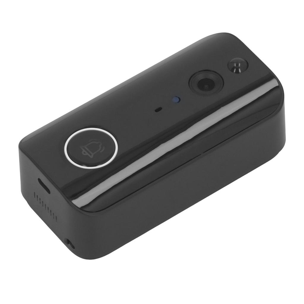 Беспроводной видеодомофон с камерой Wi-Fi с длительным временем ожидания, инфракрасным ночным видением, двусторонним разговором и обнаружением движения