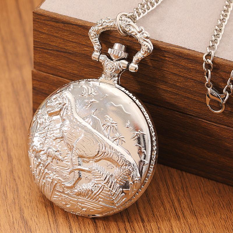 Fashion Classic Men's Quartz Watch Vintage Memorial Necklace Pendant Pocket Watch,ideal Choice for Gifts To Men and Women