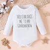 I Am Mom's and Dad Masterpiece Funny Newborn Baby Bodysuits Boy Girl Casual Long Sleeve Jumpsuit Playsuits Outfits Infant Cloth