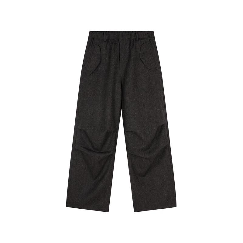JNBY 2024 Winter Loose-Fit Parachute Pants
