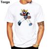Men Anime Grendizer Print Funny T-shirt Men Summer Short Sleeve Tops Tees Men Cool Clothes
