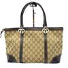 GUCCI GG pattern canvas Tote Bag GG canvas beige unisex 257069 Used