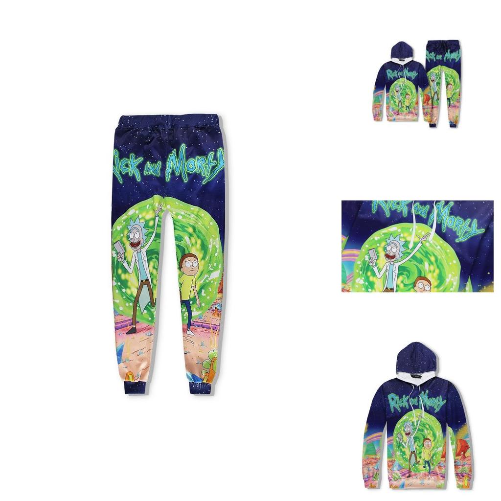 Rick And Womenmen Morty Funny 3d Print Casual Hoodie Sweatshirt Pullover Jumper