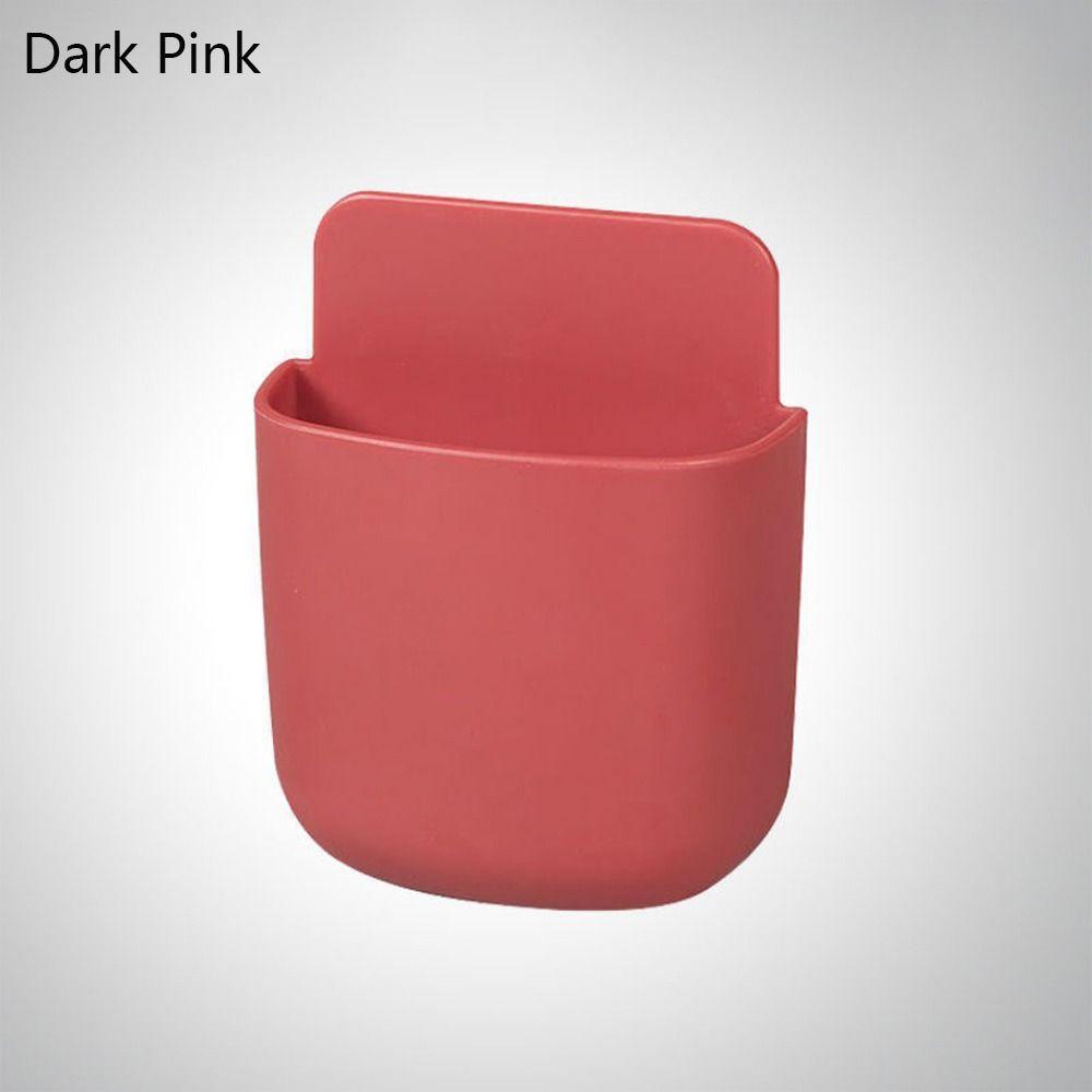 Корпус для настенного монтажа без перфорации Пластиковый держатель для зарядки Новый ящик для хранения пульта дистанционного управления