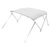 3 Bow Boat Bimini Tops 72"Lx(85"-90")W x 46"H Awning Canopy Light Grey