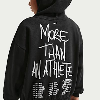 Kids' Sweatshirt Nike Sweatshirt LEBRON SHUT UP And Dribble Fleece Lined Hooded Pullover Long Sleeved Kids'