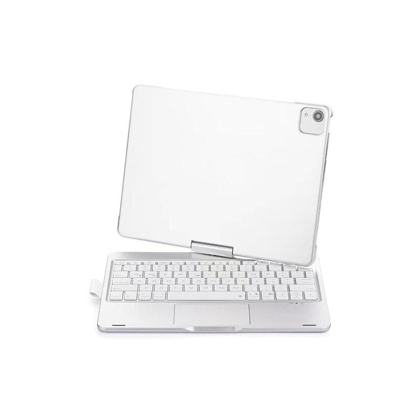 Чехол с сенсорной клавиатурой для Ipad Air 4, вращающийся чехол, Bluetooth-совместимая клавиатура для Ipad 10,9 дюйма, жесткий чехол