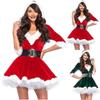 Fashion Miss Claus Dress Suit Women Santa Claus Sweetie Cosplay Costumes