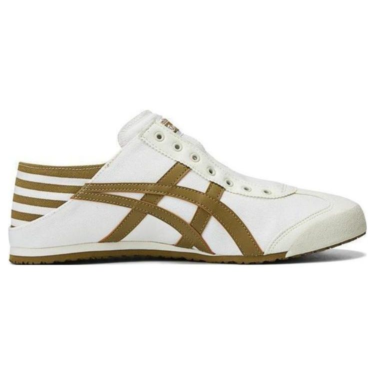 ONITSUKA TIGER Кроссовки унисекс Mexico 66 Paraty Бело-горчично-коричневые 1183C075-102