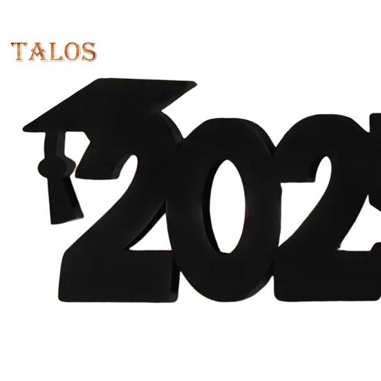 Выпускной 2025 года, фирменное украшение, устойчивая выпускная деревянная панель, поделки, настенное искусство, персонализированный логотип, реквизит