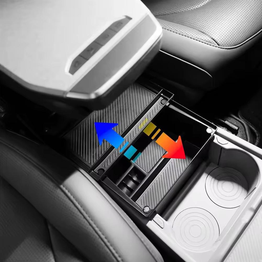 For Kia Ev3 Car Center Console Armrest Under Storage Box Car Organizer Stowing Accessories Tray Tidying Interior Q3N9