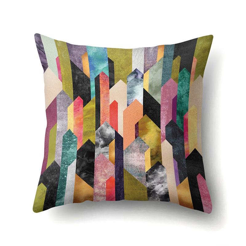 Polyester Pillowcase Automobile Decoration Home Printed Pillowcase