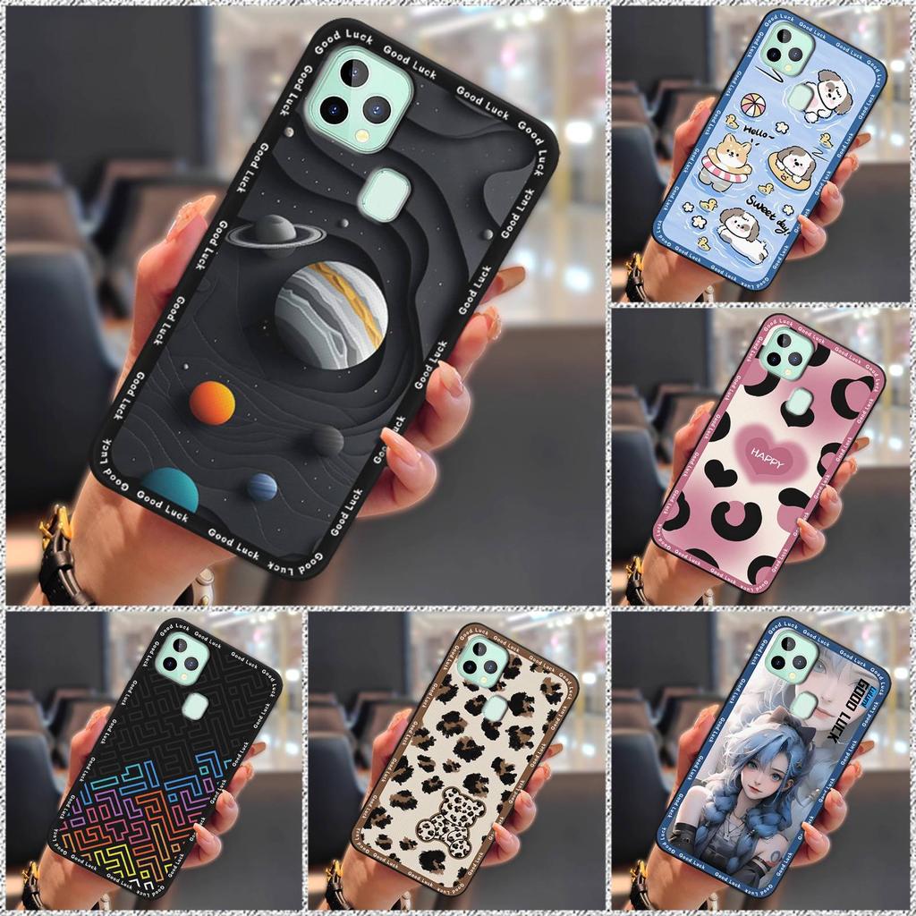 Anti-knock TPU Phone Case For Oukitel C22 Anti-dust Dirt-resistant Shockproof Full Wrap Fashion Design Soft Case Cover