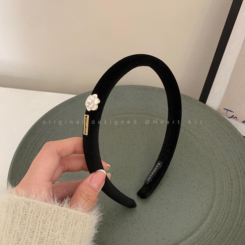 Повязка на голову вафельная конфетного цвета: Высокая тулья, Улучшенная губка для умывания лица, Широкий обруч для волос для ранней весны.