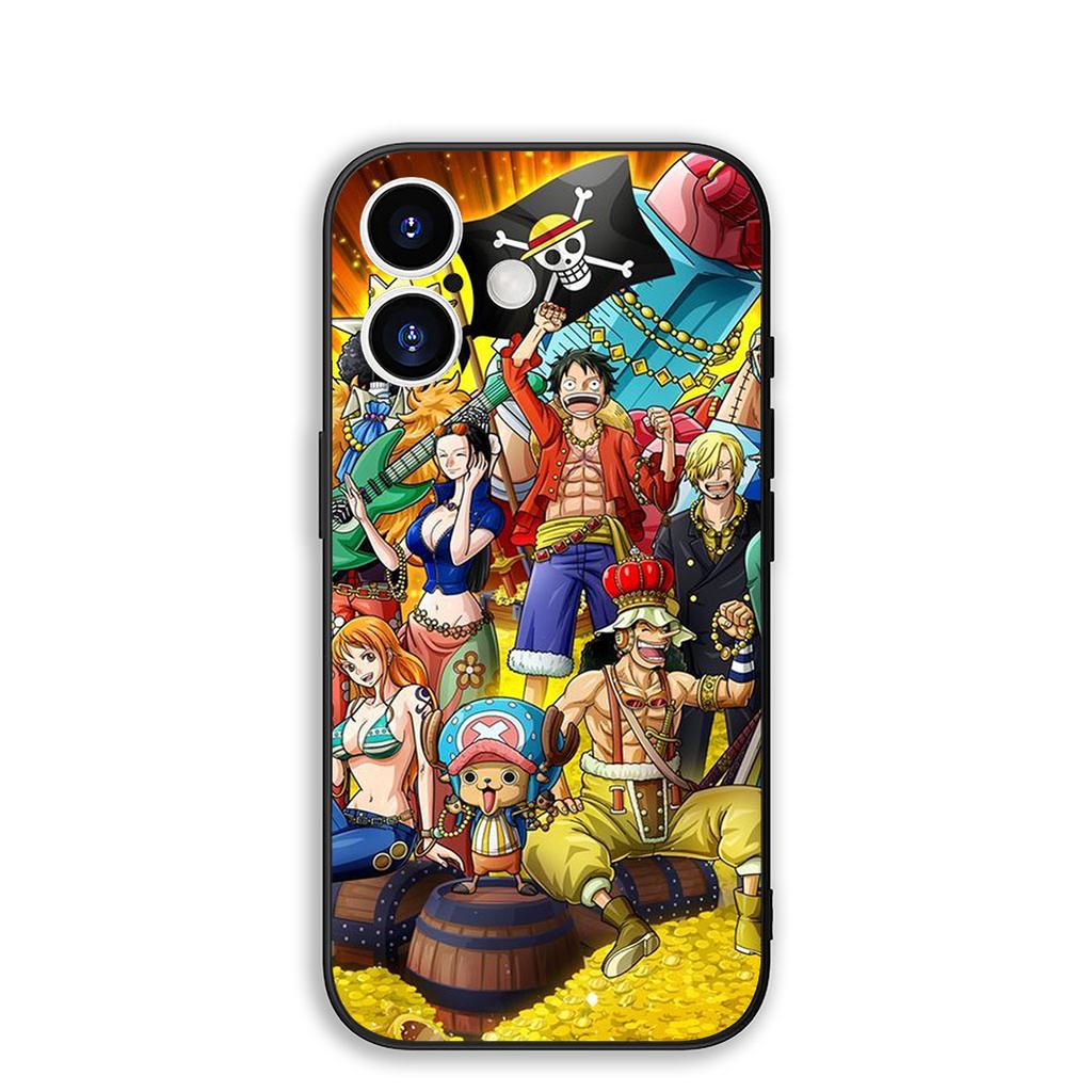 for Samsung Galaxy A17 A07 A04 j7 J5 J2 Prime J8 A01 A02 A03 A23 A71 A72 A41 M56 M23 Case One Pieces Luffy Roronoa Zoro Sanji