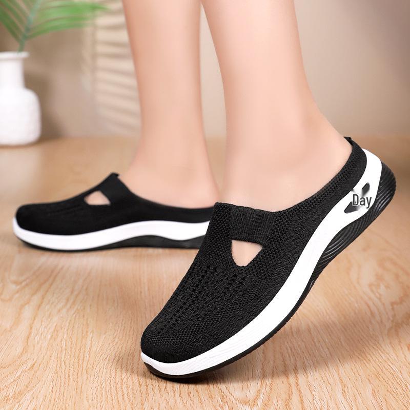 Women's Summer Breathable Slip-On Closed-Toe Casual Shoes