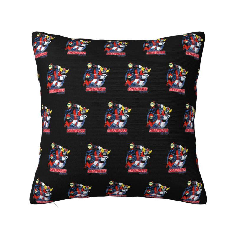 Custom Grendizer Lucca Cushion Cover 40x40cm UFO Robot Goldrake Velvet Cute Pillow Cases Decor Home