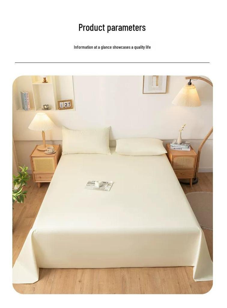 2026 Waterproof, Stain-Proof Bed Sheet for Elderly, Babies, and Pets - Leak-Proof, Single Duvet, Machine Washable