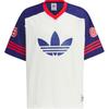 adidas Мужская футболка Originals с принтом логотипа Белый Синий Красный JC6801-1