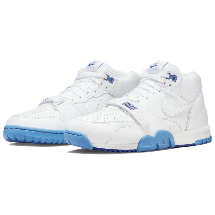 Nike Air Trainer 1 Разве я тебя не знаю? Мужские кроссовки белые Университет-Синие Old-Royal DR9997-100