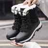 Women's Boots 2025 New Winter Shoes Keep Warm Nonslip Snow Boots Ladies Laceup Boots Chaussures Femme Booties Woman Hiking Boots