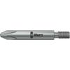 WERA Impact Driver Bit for Phillips Head UNF PH2 Overall 065197 Screws, #10-32 Drive, Tip, 44.5mm Length,